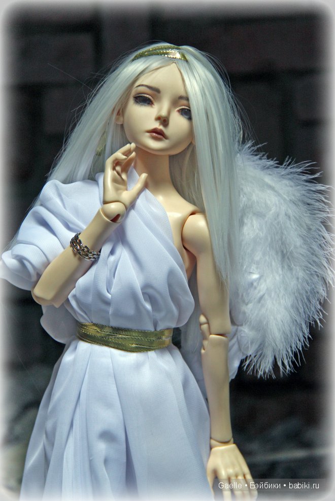 Ангел. Праздничный образ для куклы | Бэйбики Ангел. Праздничный образ для куклы (фото 8)