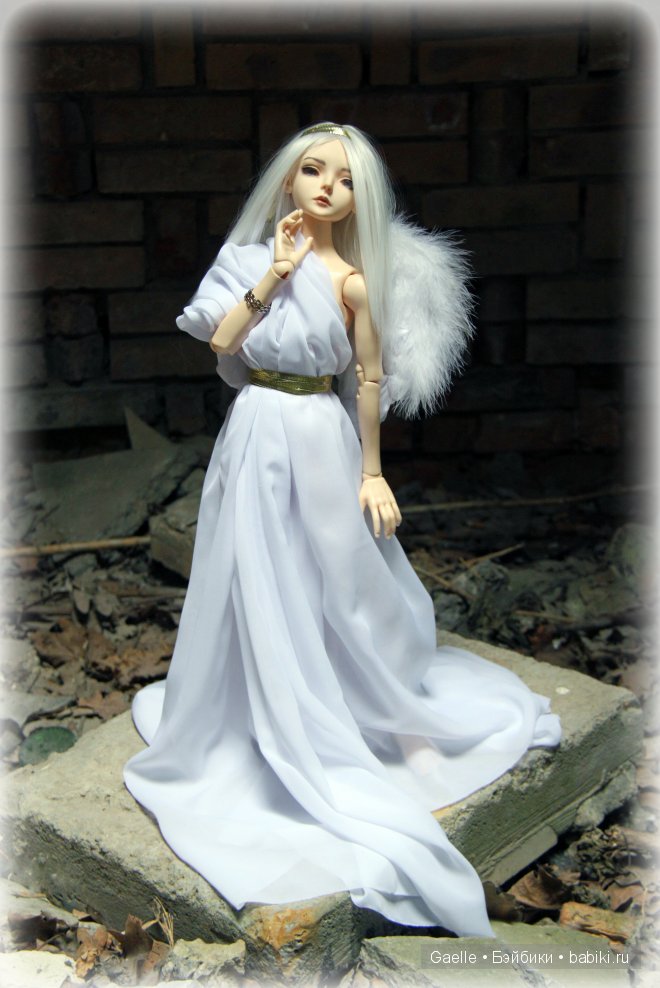Ангел. Праздничный образ для куклы | Бэйбики Ангел. Праздничный образ для куклы (фото 7)