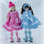 Зимние наряды для кукол Звезда подиума