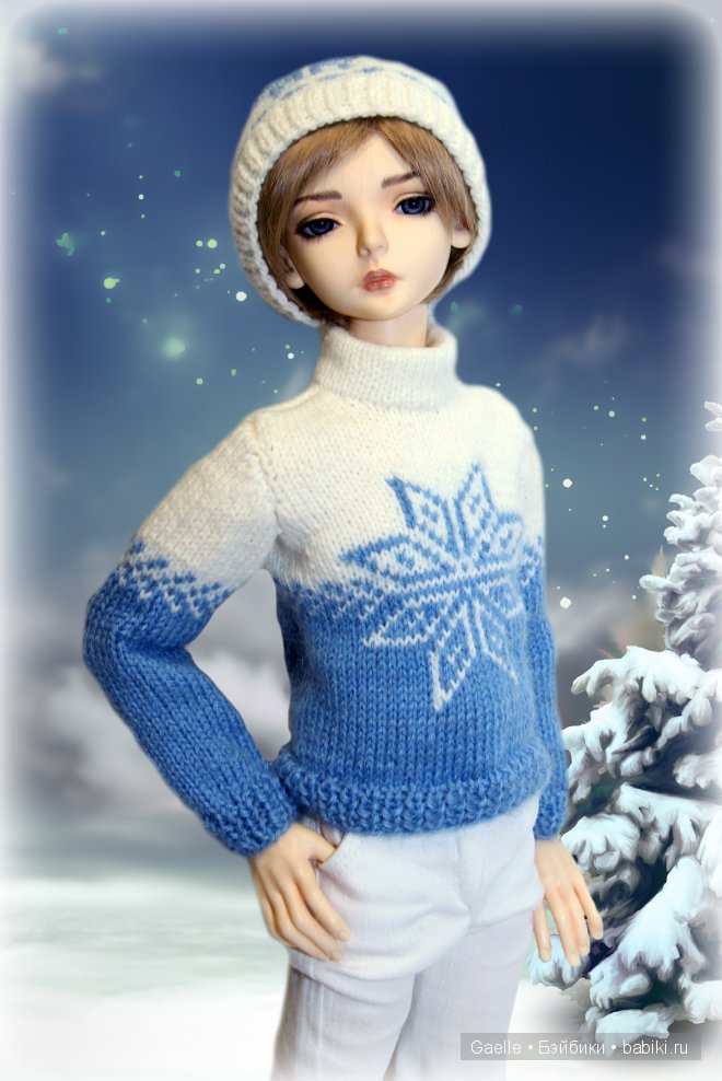 Зимние обновки и новый житель кукло-семейки (фото 4)