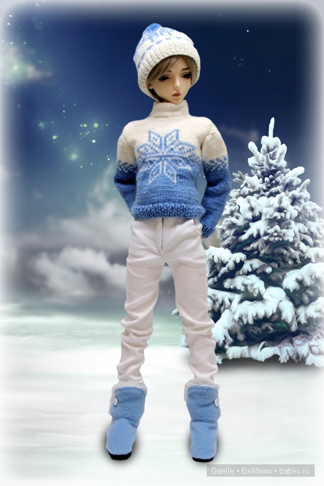 Зимние обновки и новый житель кукло-семейки (фото 3)