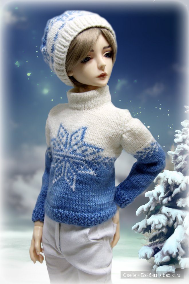 Зимние обновки и новый житель кукло-семейки (фото 2)