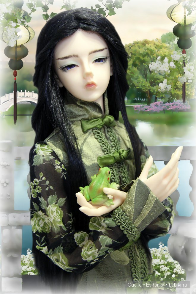 Юноша с лягушкой. Восточный костюм для BJD (фото 4)