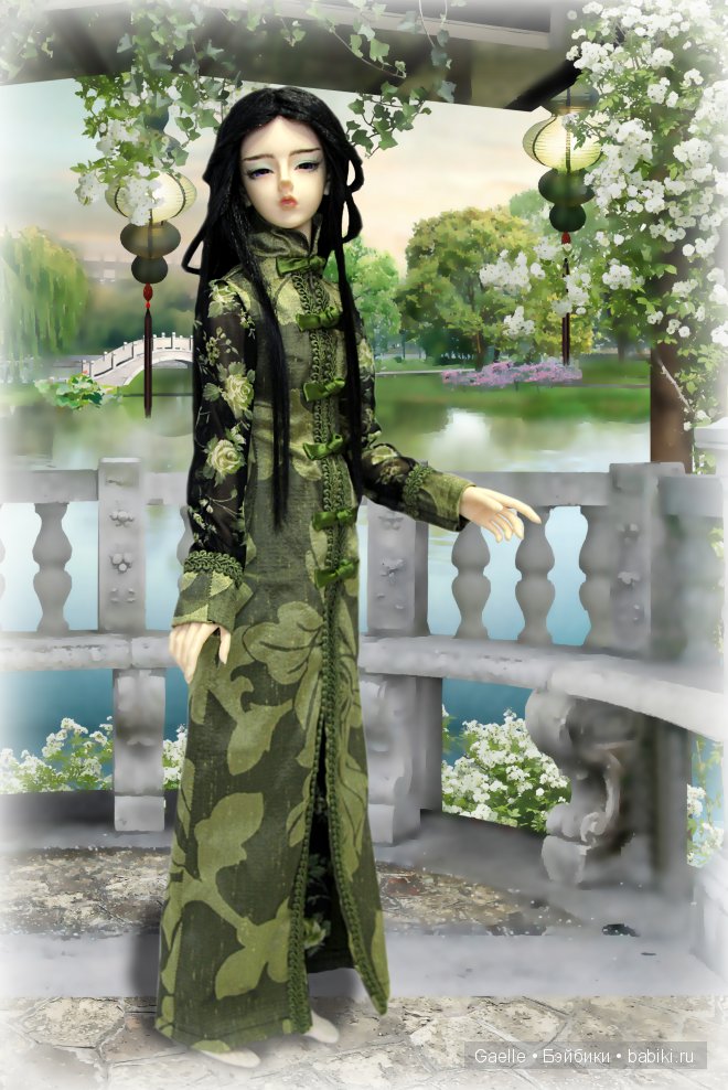 Юноша с лягушкой. Восточный костюм для BJD