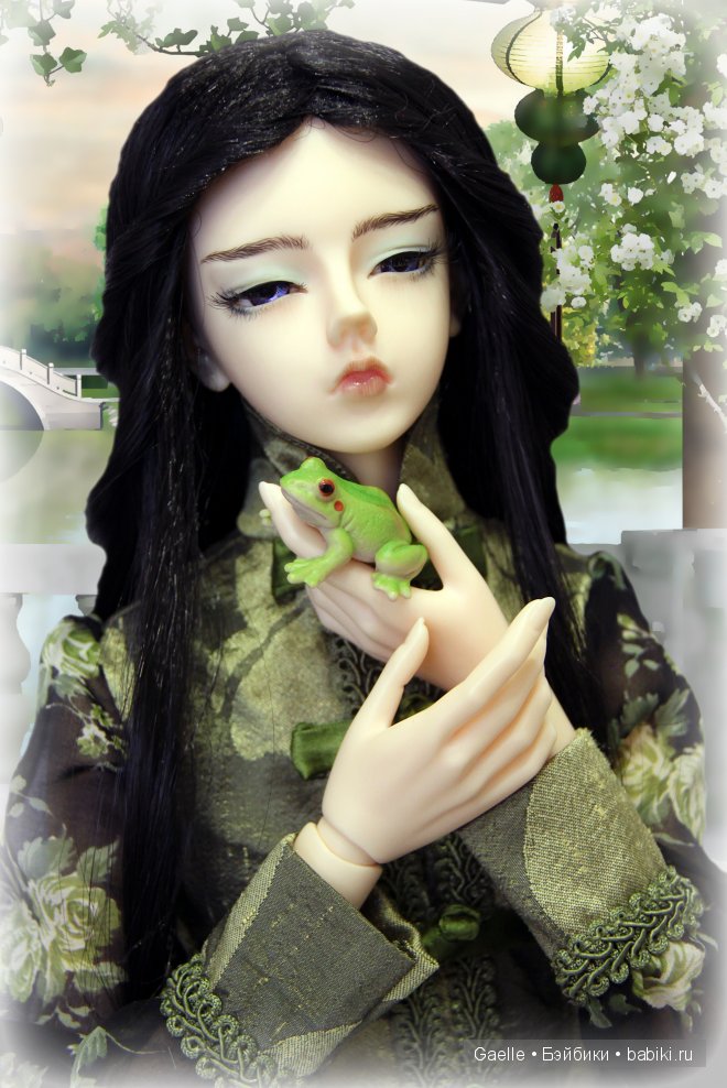 Юноша с лягушкой. Восточный костюм для BJD (фото 2)
