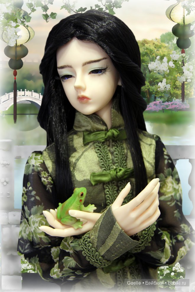 Юноша с лягушкой. Восточный костюм для BJD (фото 3)