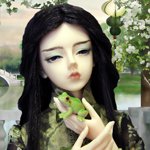 Юноша с лягушкой. Восточный костюм для BJD