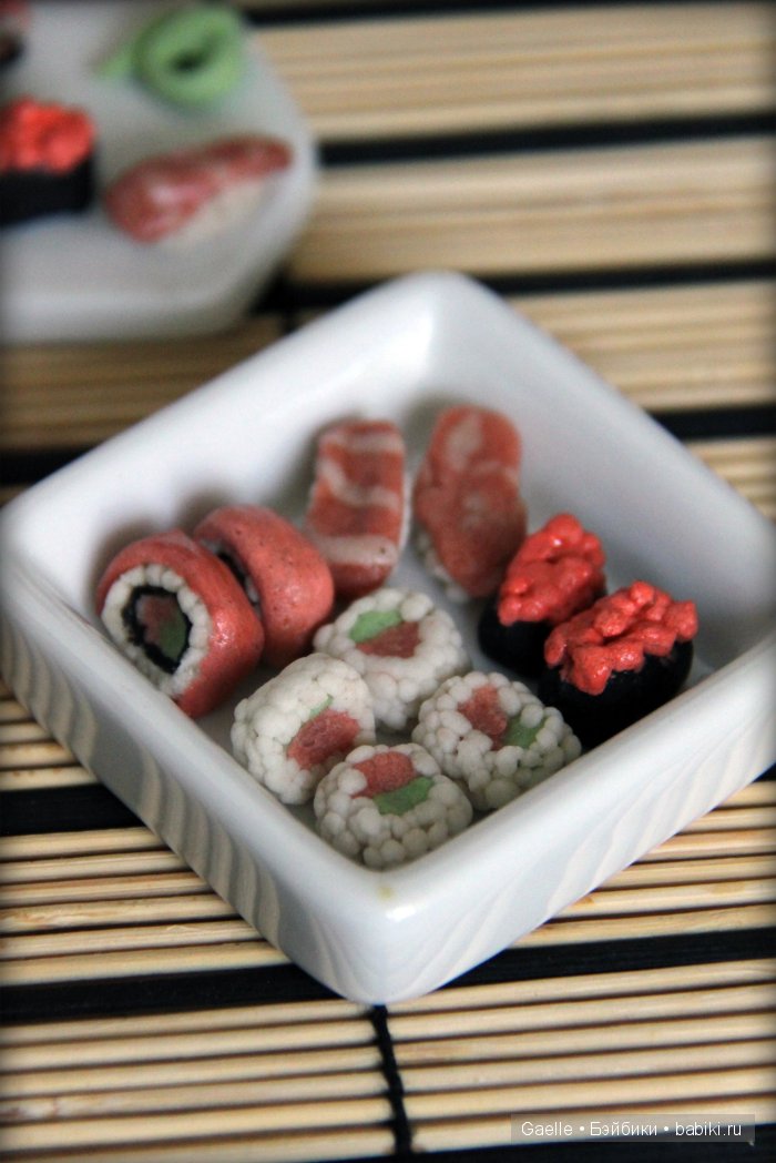 Суши для куклы. Звезда подиума в японском ресторане (фото 3)