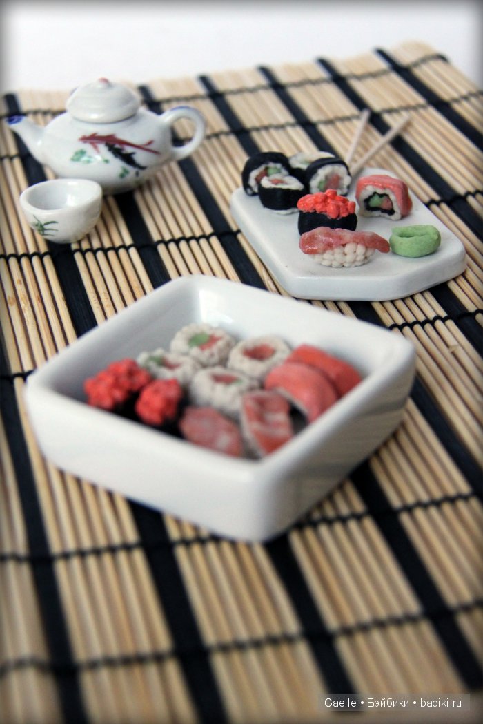 Суши для куклы. Звезда подиума в японском ресторане (фото 4)