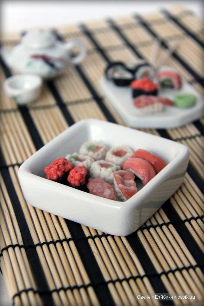 Суши для куклы. Звезда подиума в японском ресторане (фото 5)