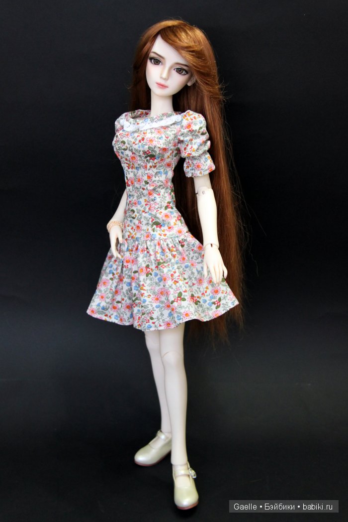 Моя новая кукла. Образ юной флейтистки