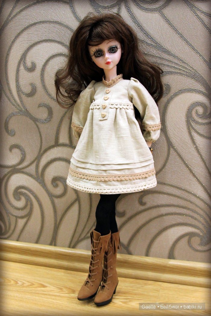 Осень. Наряд в бежевых тонах для Звезды подиума (фото 3)