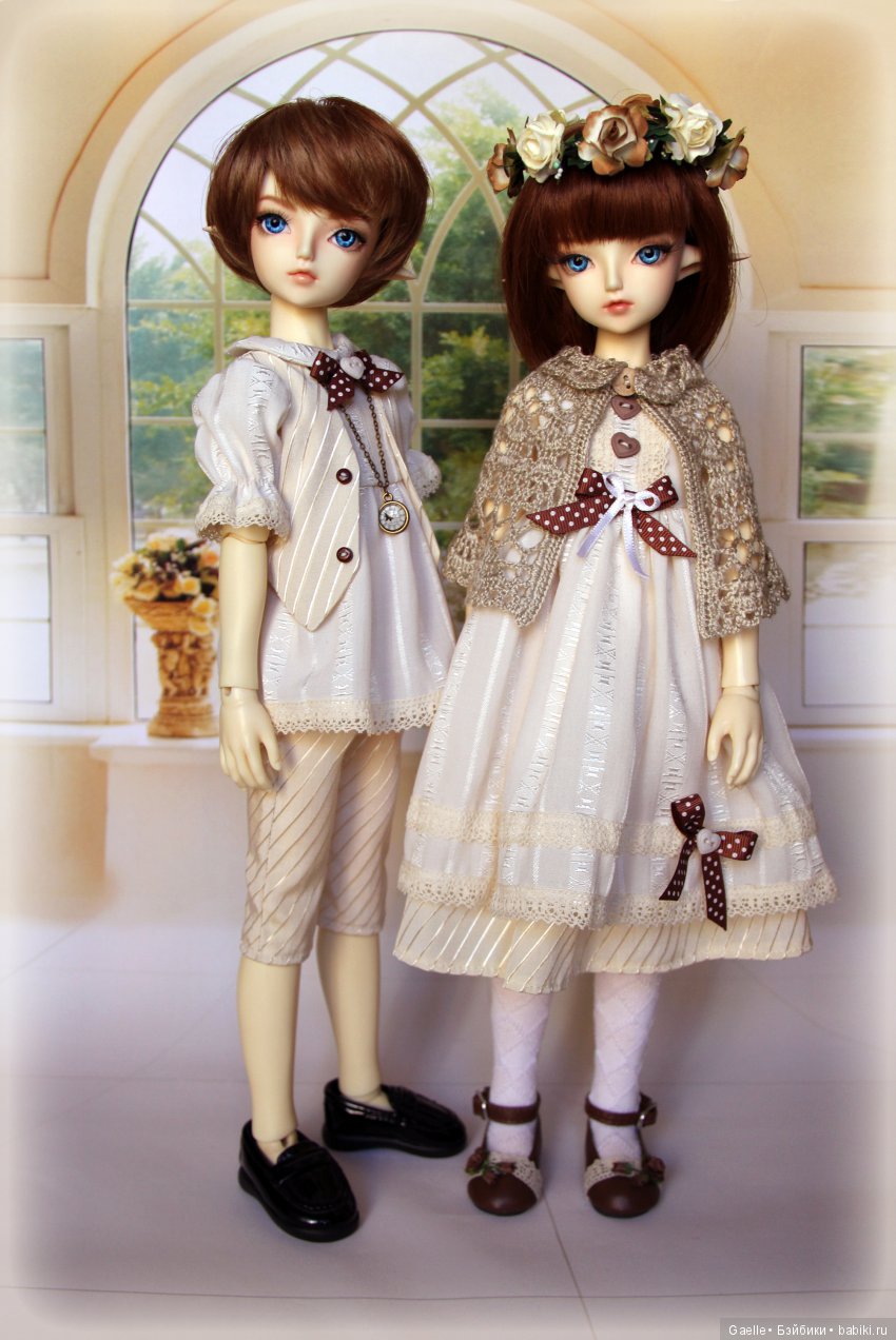Двойняшки-эльфы БЖД — Одежда и обувь для кукол BJD (БЖД): 1/3 (фото 5)