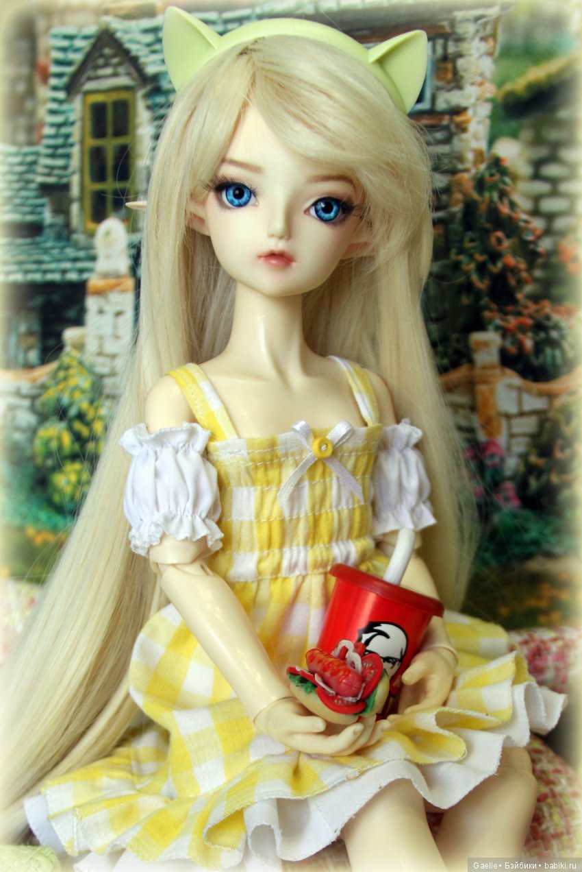 Воспоминания о лете. Солнечный пикник двойняшек BJD (фото 3)