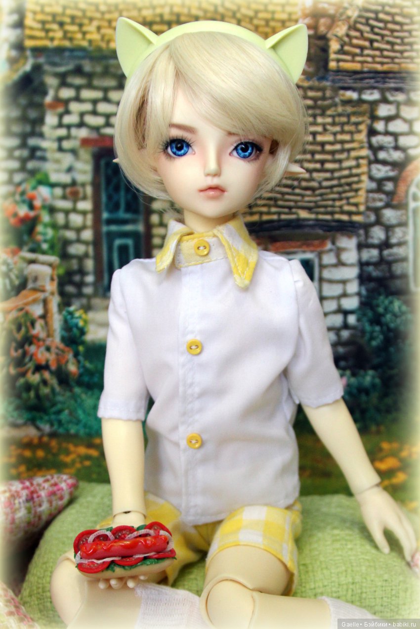 Воспоминания о лете. Солнечный пикник двойняшек BJD (фото 2)