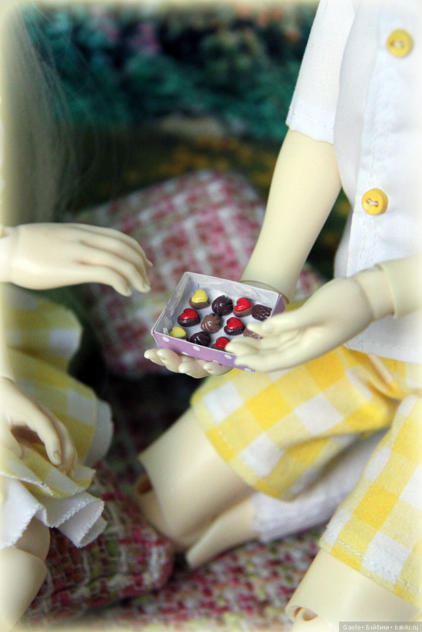 Воспоминания о лете. Солнечный пикник двойняшек BJD (фото 5)