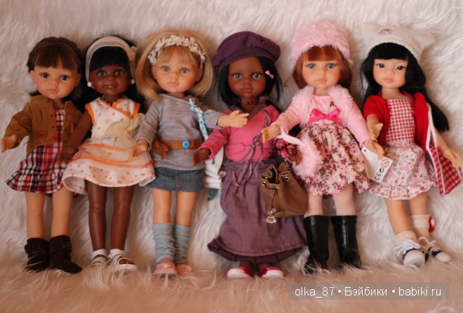 Мои любимые Паолочки | Бэйбики Мои любимые Паолочки — Куклы Paola Reina (Паола Рейна): новинки (фото 4)