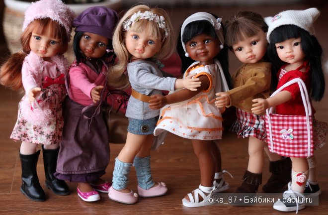 Мои любимые Паолочки | Бэйбики Мои любимые Паолочки — Куклы Paola Reina (Паола Рейна): новинки (фото 6)