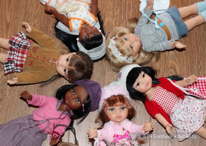 Мои любимые Паолочки | Бэйбики Мои любимые Паолочки — Куклы Paola Reina (Паола Рейна): новинки (фото 8)