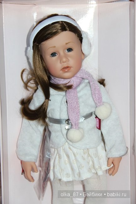 На улице лето...А ко мне приехала такая вот зимняя компания-Снегурочки Готц ( Gotz) (фото 3)