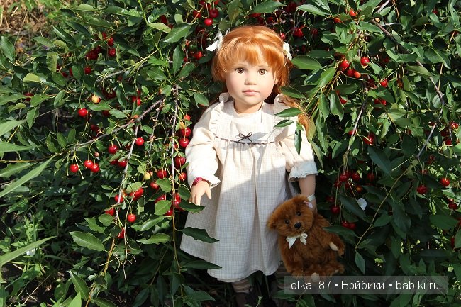 Такие похожие и разные рыжики - Анна-Мария и Марта Gotz 58см (фото 9)