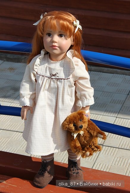 Такие похожие и разные рыжики - Анна-Мария и Марта Gotz 58см