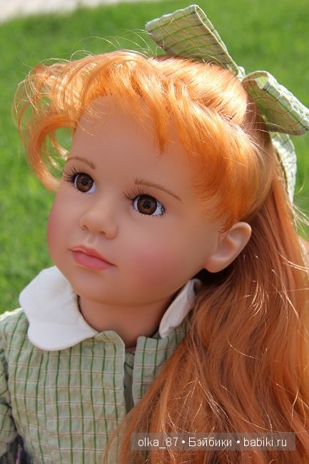 Такие похожие и разные рыжики - Анна-Мария и Марта Gotz 58см