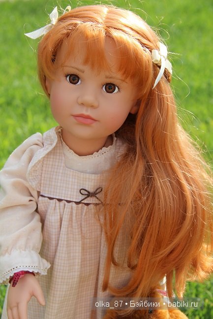 Такие похожие и разные рыжики - Анна-Мария и Марта Gotz 58см (фото 6)