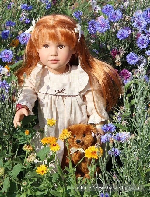 Такие похожие и разные рыжики - Анна-Мария и Марта Gotz 58см