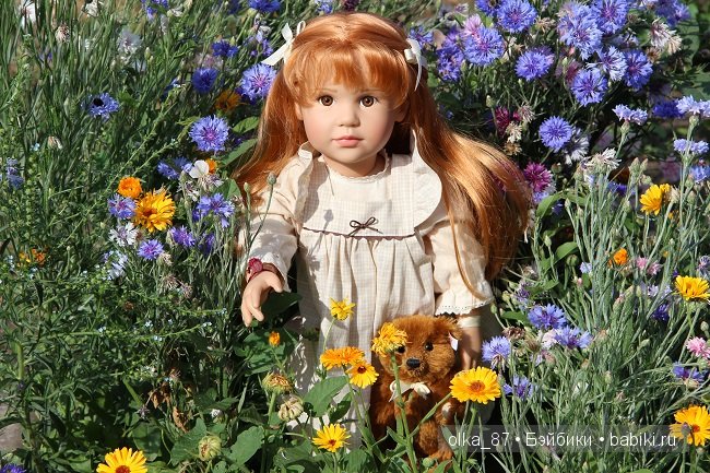 Такие похожие и разные рыжики - Анна-Мария и Марта Gotz 58см