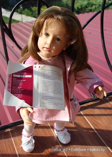 Тамира (Снегурочка) Gotz 2003 год из коллекции Beatrix Potter