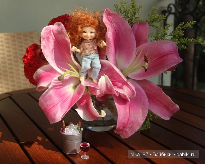 Моя Сайлас (Реалпуки Soso) отдыхает на море и гуляет по зоопарку