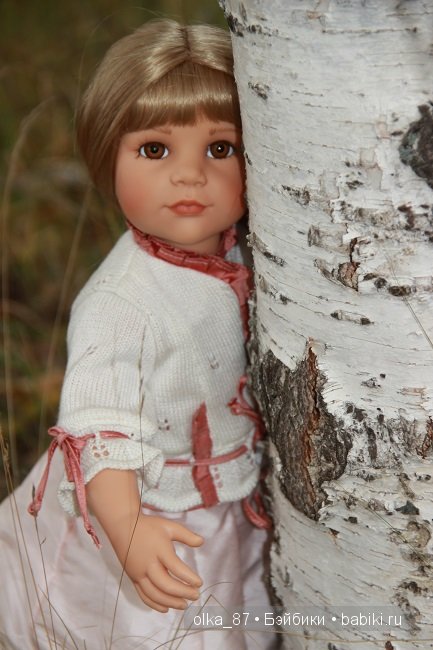 Лесная прогулка с моей новенькой малышкой Жасмин (Jasmine) Gotz 2003 год