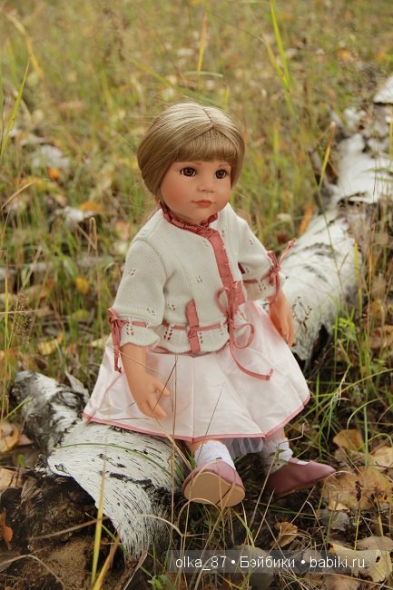 Лесная прогулка с моей новенькой малышкой Жасмин (Jasmine) Gotz 2003 год