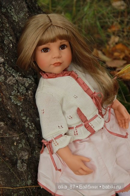 Лесная прогулка с моей новенькой малышкой Жасмин (Jasmine) Gotz 2003 год