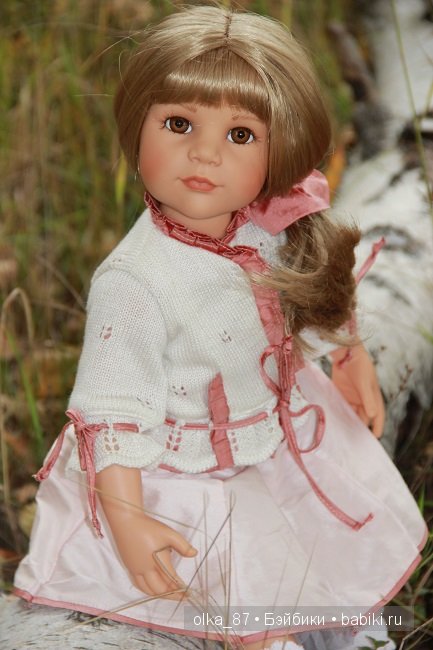 Лесная прогулка с моей новенькой малышкой Жасмин (Jasmine) Gotz 2003 год