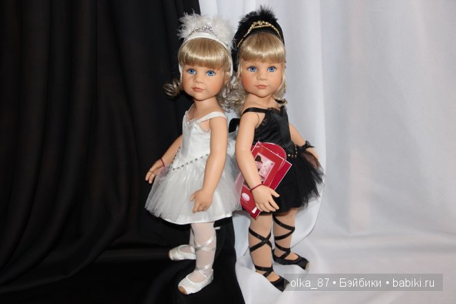 Черное и белое... Лебеди-Claire Gotz 2003 год и Odile Gotz 2004 год