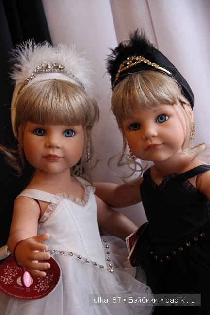 Черное и белое... Лебеди-Claire Gotz 2003 год и Odile Gotz 2004 год