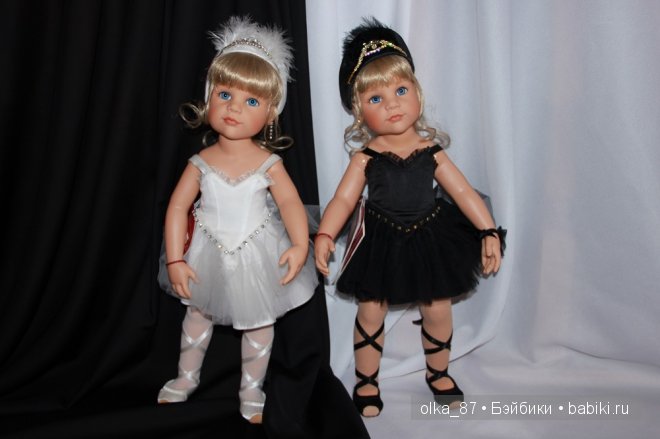 Черное и белое... Лебеди-Claire Gotz 2003 год и Odile Gotz 2004 год (фото 7)