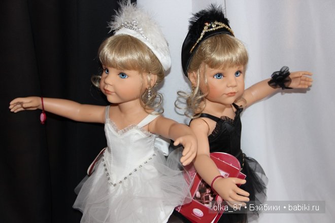 Черное и белое... Лебеди-Claire Gotz 2003 год и Odile Gotz 2004 год