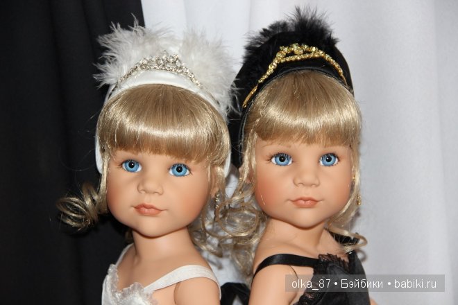 Черное и белое... Лебеди-Claire Gotz 2003 год и Odile Gotz 2004 год