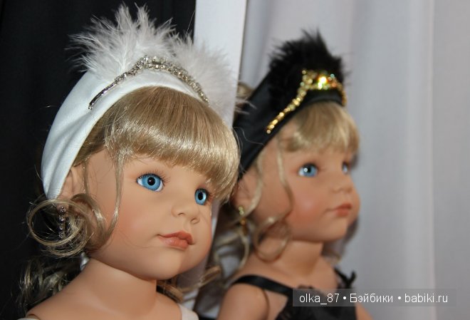 Черное и белое... Лебеди-Claire Gotz 2003 год и Odile Gotz 2004 год (фото 6)