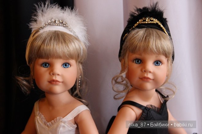 Черное и белое... Лебеди-Claire Gotz 2003 год и Odile Gotz 2004 год