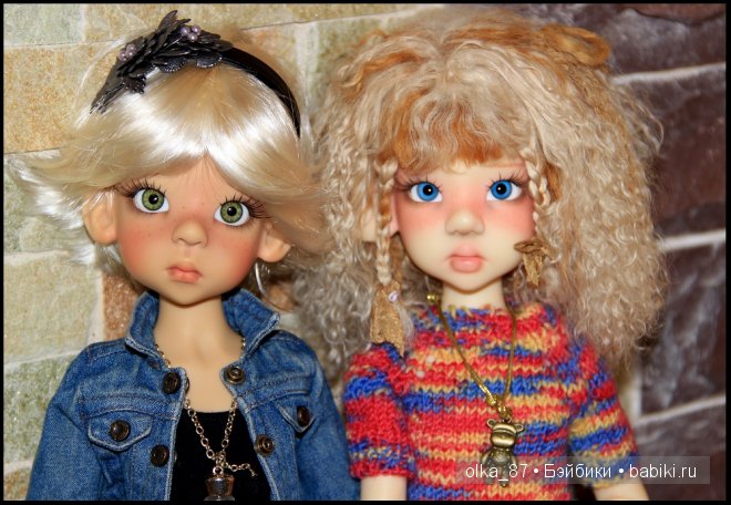 Мои девчата в новых образах - Лайла и Ларисса Kaye Wiggs