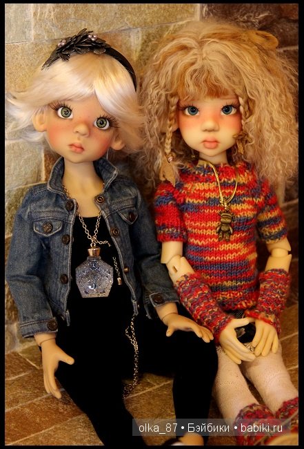 Мои девчата в новых образах - Лайла и Ларисса Kaye Wiggs