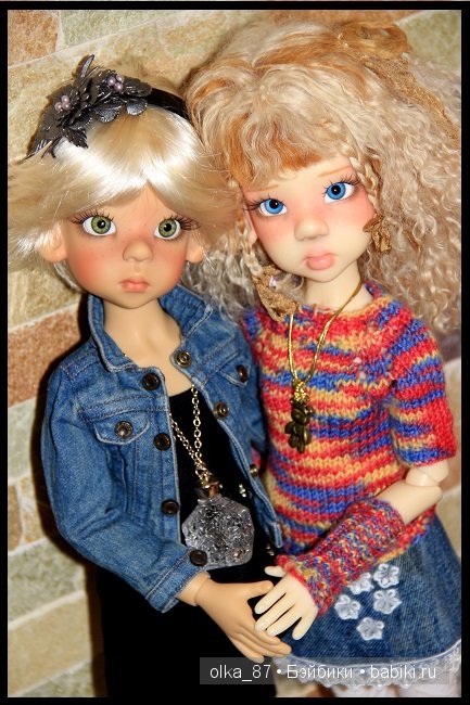 Мои девчата в новых образах - Лайла и Ларисса Kaye Wiggs