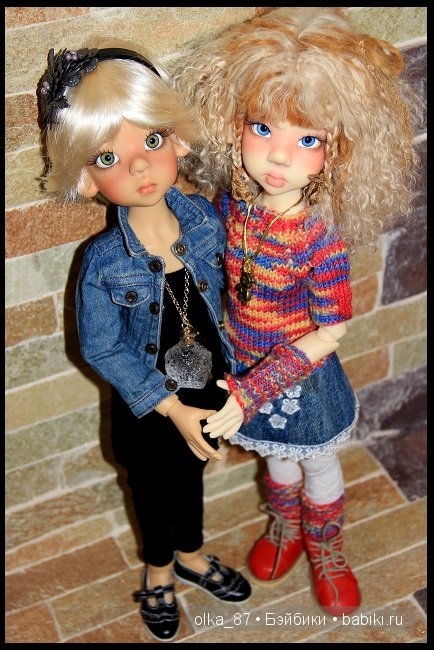 Мои девчата в новых образах - Лайла и Ларисса Kaye Wiggs