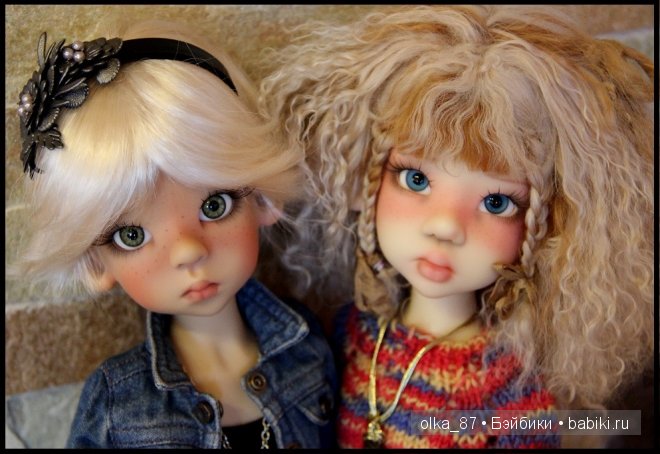 Мои девчата в новых образах - Лайла и Ларисса Kaye Wiggs