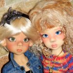 Мои девчата в новых образах - Лайла и Ларисса Kaye Wiggs