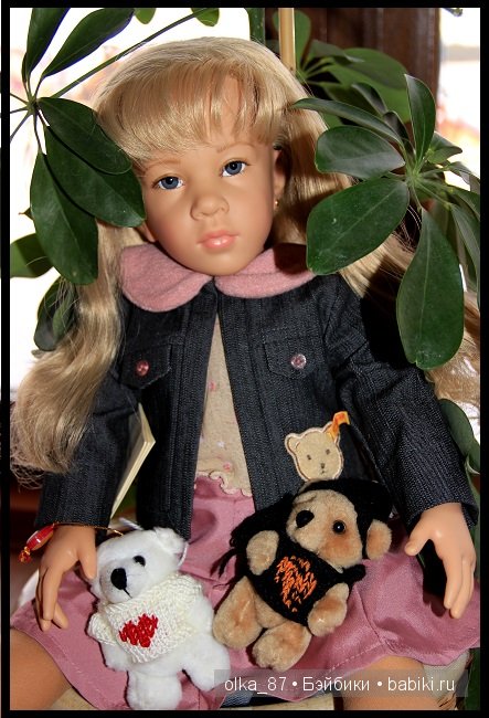 Моя новенькая - Самира GOTZ & STEIFF COLLECTION 2003 год